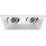 PHILIPS HUE - LED Spot Set GU10 - White Ambiance - Bluetooth - Pragmi Zano Pro - Inbouw Rechthoek Dubbel - Mat Wit - Kantelbaar - 185x93mm 2