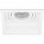 PHILIPS HUE - LED Spot Set GU10 - White and Color Ambiance - Bluetooth - Pragmi Domy Pro - Inbouw Vierkant - Mat Wit - Verdiept - Kantelbaar - 105mm 5