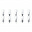 PHILIPS - LED Lamp 10 Pack - CorePro Lustre 827 P45 FR - E27 Fitting - 5.5W - Warm Wit 2700K | Vervangt 40W