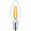 PHILIPS - LED Lamp Filament - Classic LEDCandle 827 B35 CL - E14 Fitting - Dimbaar - 5W - Warm Wit 2700K | Vervangt 40W