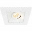 PHILIPS - LED Spot Set - CorePro 827 36D - Pragmi Nivas Pro - GU10 Fitting - Inbouw Vierkant - Mat Wit - 3.5W - Warm Wit 2700K - Trimless - Kantelbaar - 150mm 6