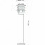PHILIPS - LED Tuinverlichting - Staande Buitenlamp - CorePro Lustre 827 P45 FR - Kayo 4 - E27 Fitting - 4W - Warm Wit 2700K - Rond - RVS Lijntekening