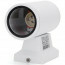 PHILIPS - LED Tuinverlichting - Wandlamp Buiten - CorePro 830 36D - Aigi Wally Down - GU10 Fitting - 4.6W - Warm Wit 3000K - Rond - Mat Wit - Aluminium 4