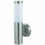 PHILIPS - LED Tuinverlichting - Wandlamp Buiten - CorePro LEDbulb 827 A60 - Laurea 2 - E27 Fitting - 8W - Warm Wit 2700K - Rond - RVS