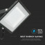 SAMSUNG - LED Bouwlamp 100 Watt - LED Schijnwerper - Viron Hisal - Helder/Koud Wit 6400K - Waterdicht IP65 - Mat Zwart - Aluminium 7