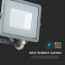 SAMSUNG - LED Bouwlamp 20 Watt - LED Schijnwerper - Viron Dana - Natuurlijk Wit 4000K - Mat Grijs - Aluminium 9