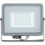 SAMSUNG - LED Bouwlamp 50 Watt - LED Schijnwerper - Viron Dana - Helder/Koud Wit 6400K - Mat Grijs - Aluminium 2