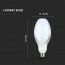 SAMSUNG - LED Lamp - Viron Anton - Bulb - E27 Fitting - 36W - Natuurlijk Wit 4000K - Mat Wit - Aluminium Lijntekening