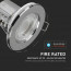 SAMSUNG - LED Spot - Inbouwspot - Trion Cunvi - 5W - Waterdicht IP65 - Dimbaar - Helder/Koud Wit 6400K - Mat Chroom - Aluminium - Rond 12