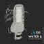 SAMSUNG - LED Straatlamp Slim - Viron Unato - 50W - Natuurlijk Wit 4000K - Waterdicht IP65 - Mat Grijs - Aluminium 6