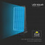 SAMSUNG - LED Straatlamp Solar - Viron Sonni - 15W - Natuurlijk Wit 4000K - Waterdicht IP65 - Mat Zwart - Kunststof 12