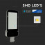 SAMSUNG - LED Straatlamp - Viron Anno - 150W - Helder/Koud Wit 6400K - Waterdicht IP65 - Mat Zwart - Aluminium 7
