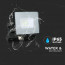 SAMSUNG - LED Bouwlamp 10 Watt - LED Schijnwerper - Viron Ponimo - Helder/Koud Wit 6400K - Kabelverbinding - Mat Zwart - Aluminium 9