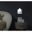 Stekkerlamp Lamp - Stekkerspot met Aan/Uit Schakelaar - Aigi Woest - 1W - Helder/Koud Wit 6500K - Ovaal - Mat Wit - Kunststof 4