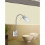 Stekkerlamp Lamp - Trion Levino - E14 Fitting - 6W - Warm Wit 3000K - Mat Nikkel - Aluminium 2