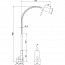 Stekkerlamp Lamp - Trion Loany - GU10 Fitting - 5W - Warm Wit 3000K - Dimbaar - Mat Nikkel - Aluminium Lijntekening