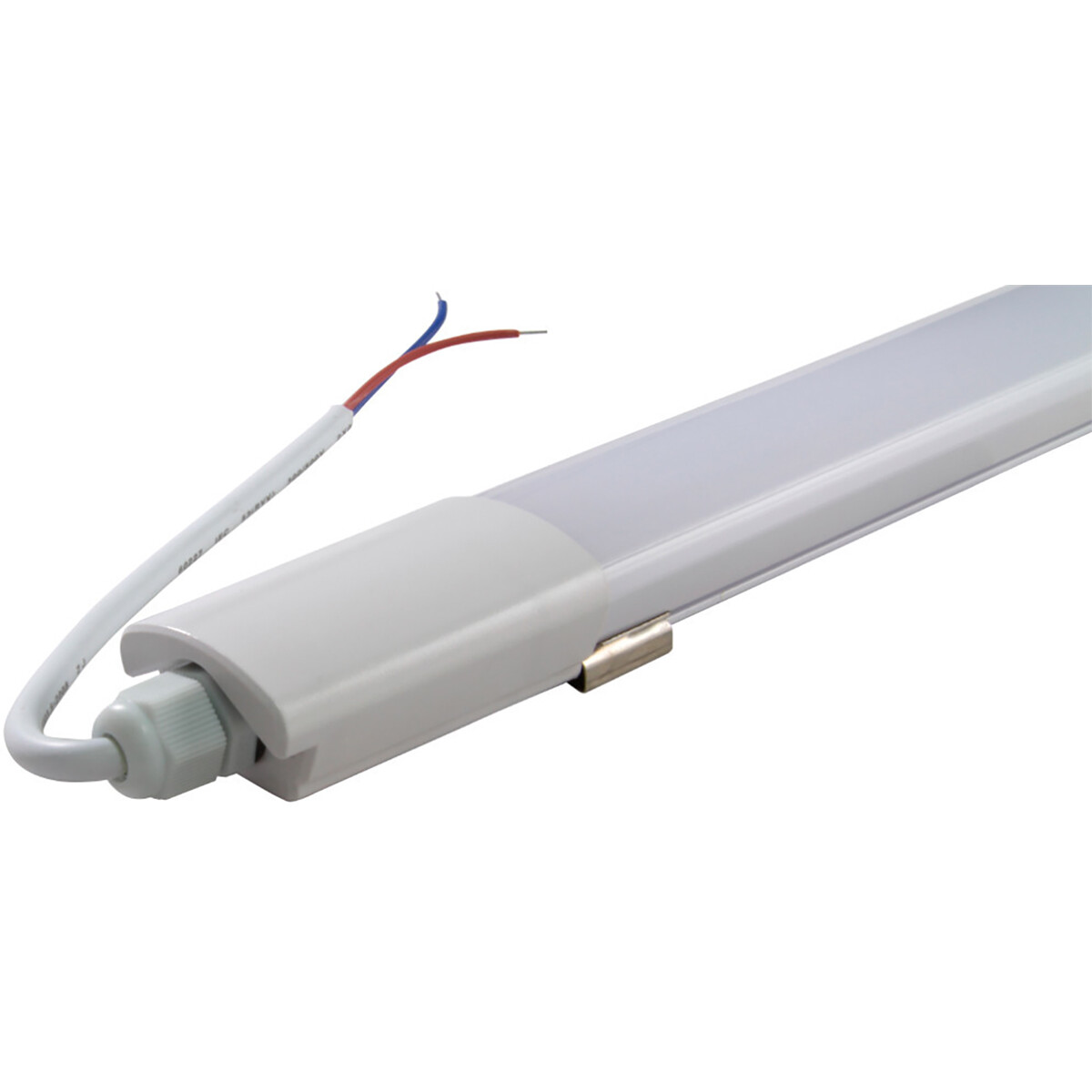 LED TL Armatuur - LED Balk - Prixa Blin - 18W - Waterdicht IP65 - Helder/Koud Wit 6500K - Kunststof 