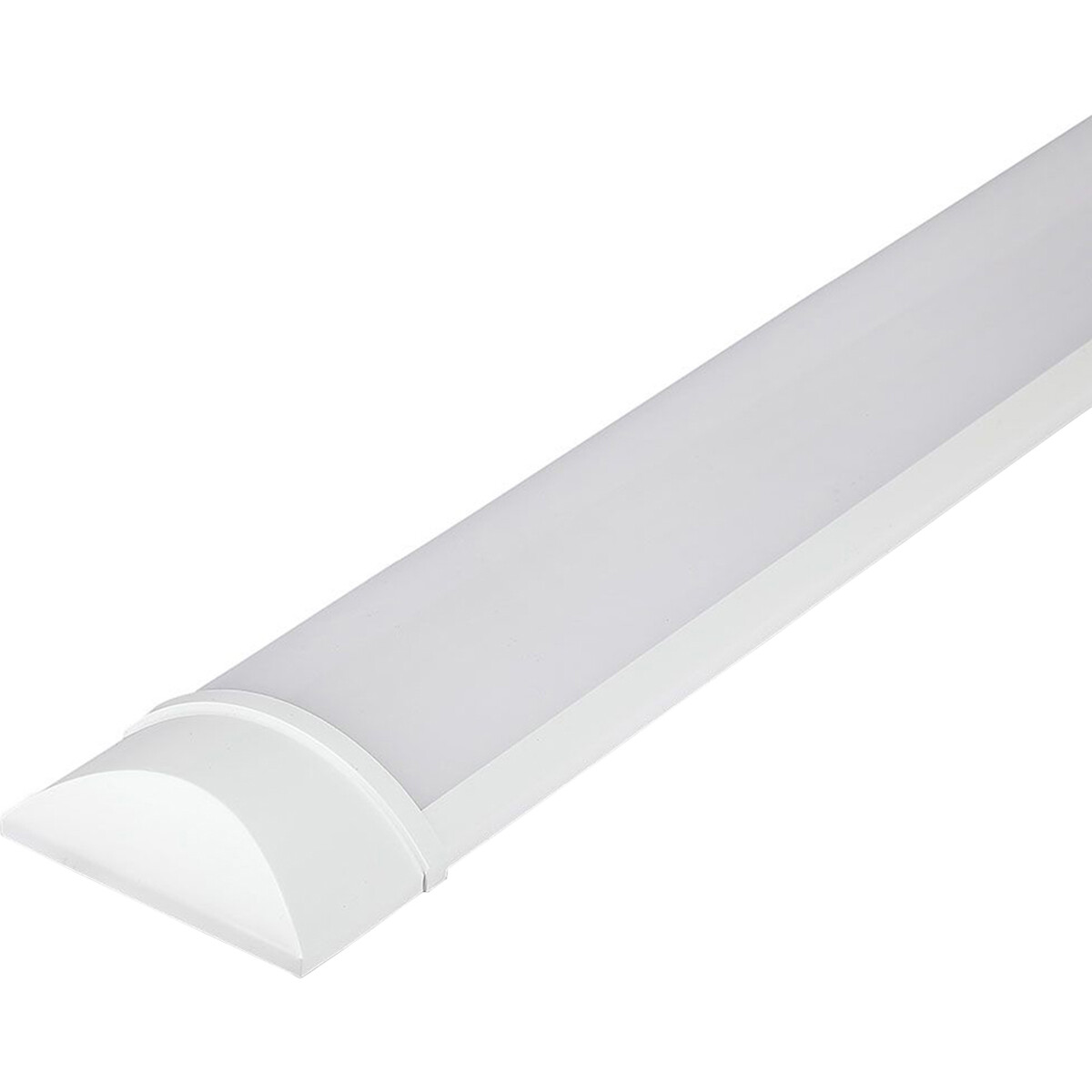 LED Balk - LED Batten - Viron Kilas - 15W High Lumen - Warm Wit 3000K - Mat Wit - Kunststof - 60cm product afbeelding