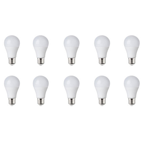 LED Lamp 10 Pack - E27 Fitting - 10W Dimbaar - Helder/Koud Wit 6400K product afbeelding