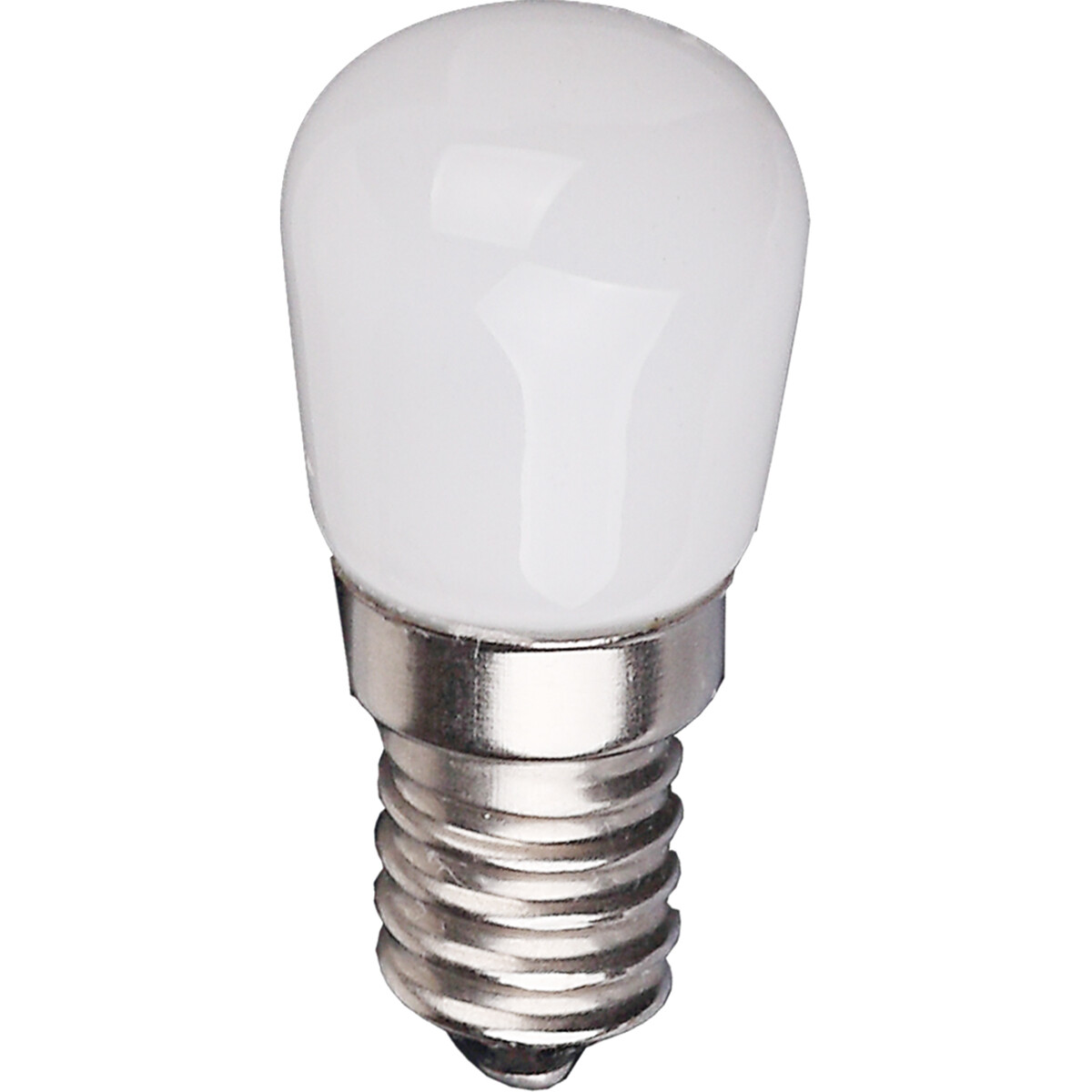 LED Lamp - Aigi Santra - 1.5W - E14 Fitting - Warm Wit 3000K - Mat Wit - Glas