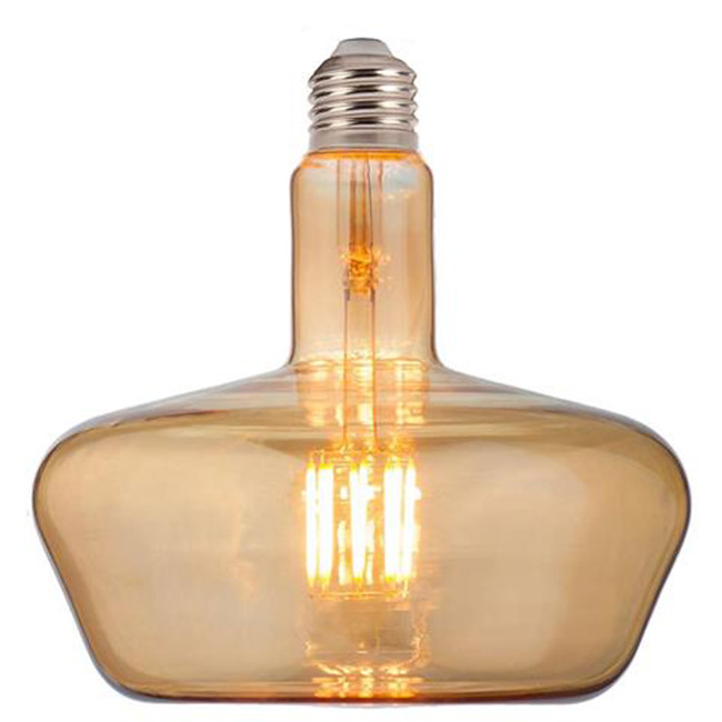 LED Lamp - Design - Gonza XL - E27 Fitting - Amber - 8W - Warm Wit 2200K
