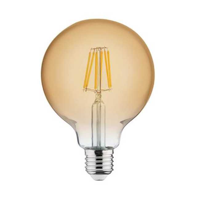 LED Lamp - Filament Rustiek - Globe - E27 Fitting - 6W - Warm Wit 2200K