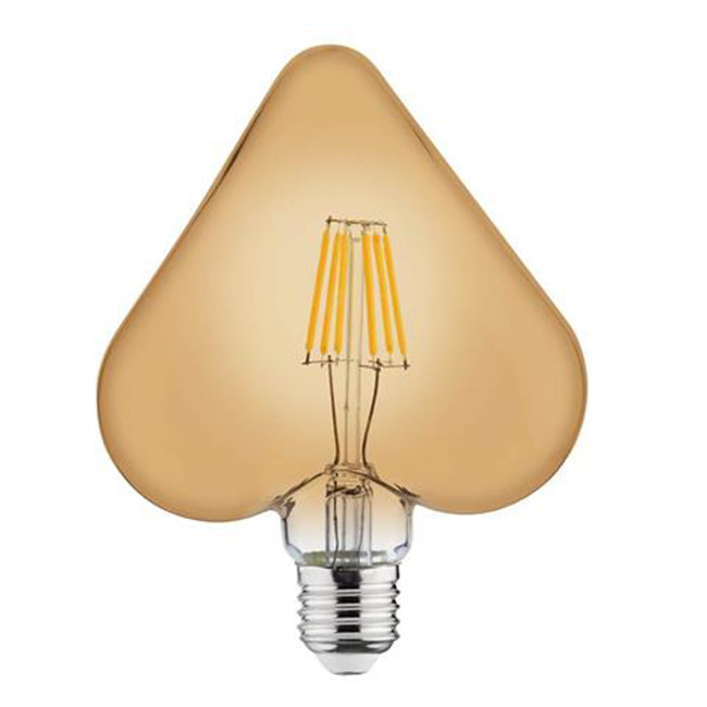 LED Lamp Filament Rustiek Hart E27 Fitting 6W Warm Wit 2200K