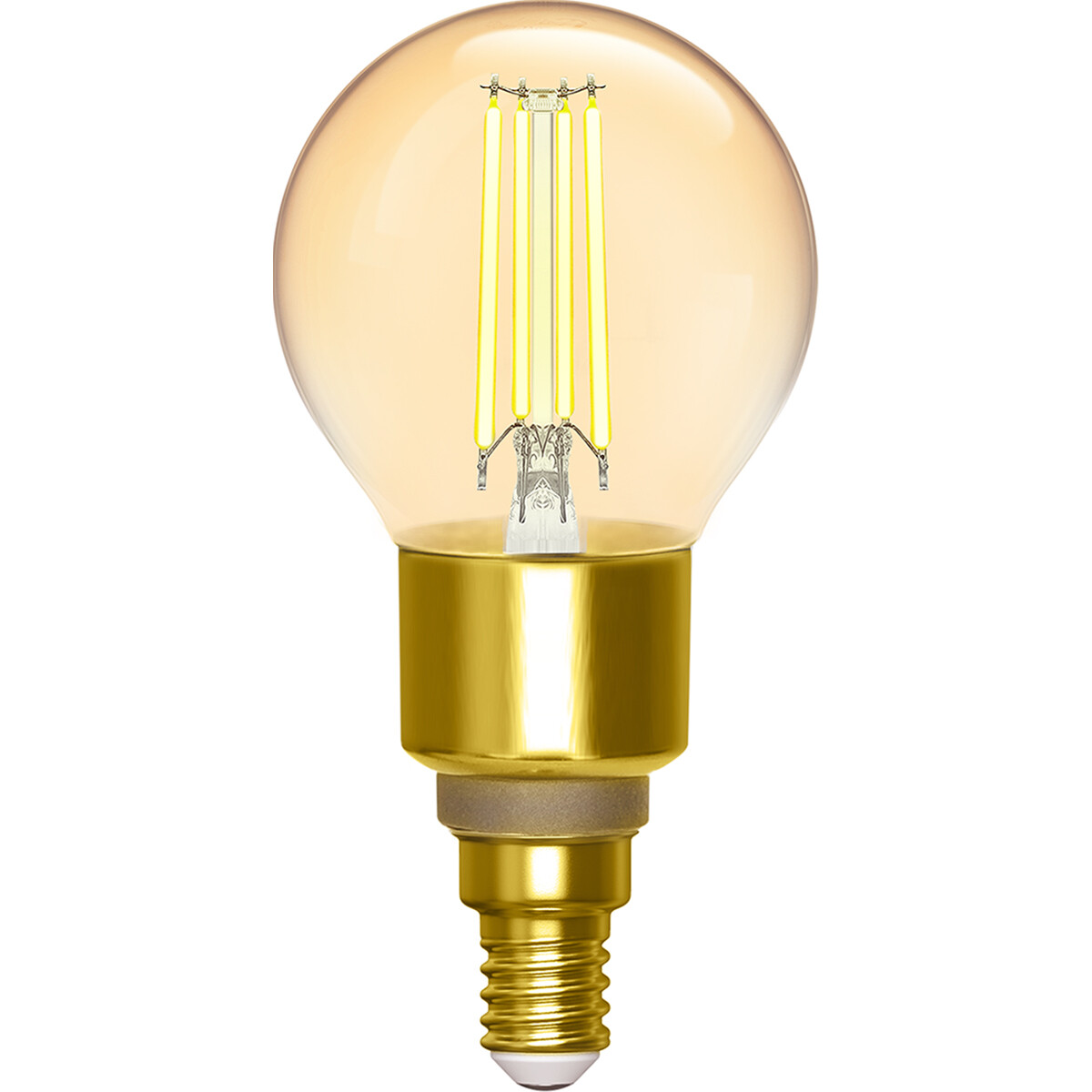 LED Lamp Filament Smart LED Aigi Delano Bulb G45 4.5W E14 Fitting Slimme LED Wifi LED + Bluetooth Aa