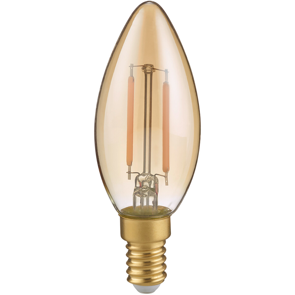 LED Lamp Filament Trion Kirza E14 Fitting 2W Warm Wit-2700K Amber Glas