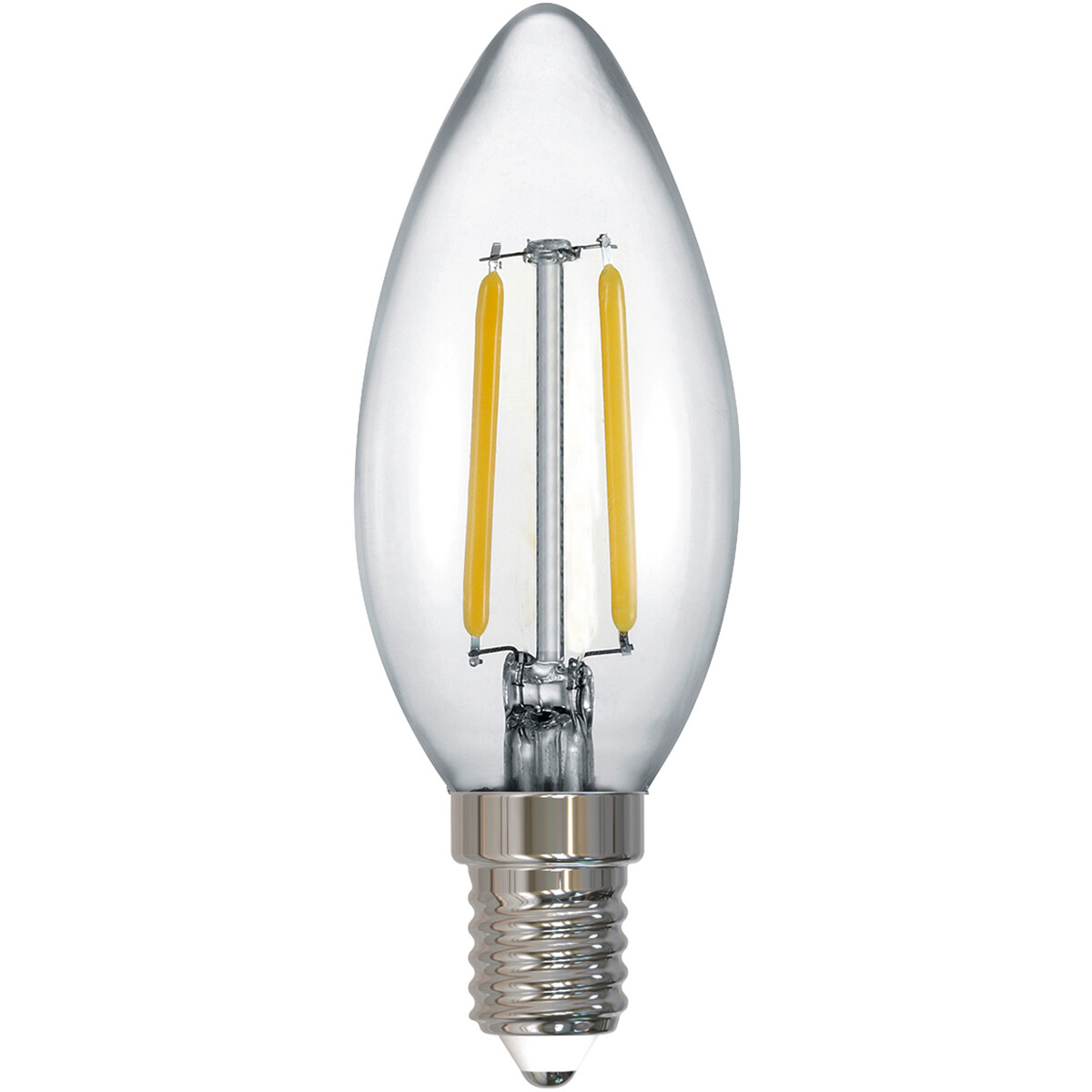 LED Lamp Filament Trion Kirza E14 Fitting 2W Warm Wit-2700K Transparant Helder Glas