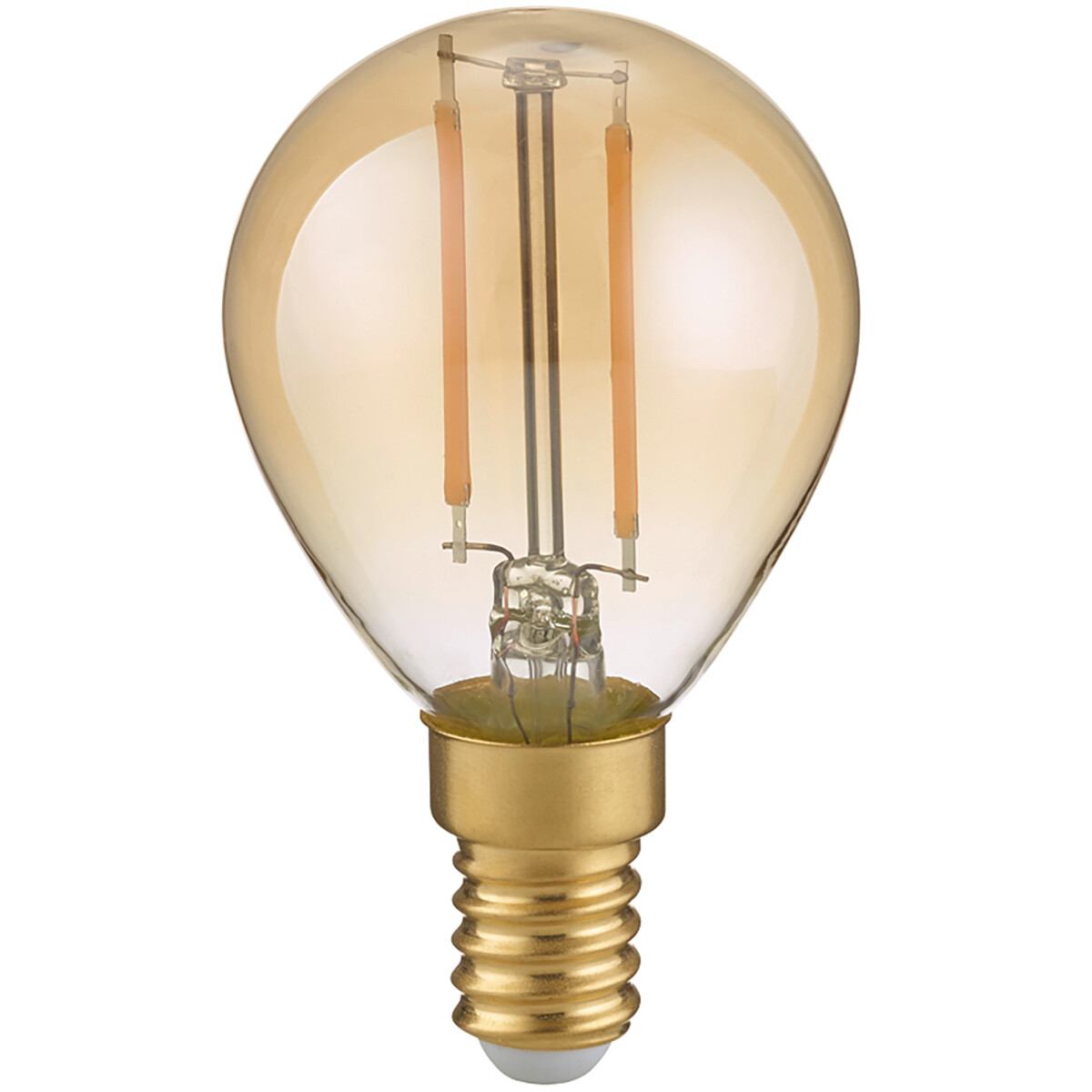 LED Lamp Filament Trion Tropin E14 Fitting 4W Warm Wit-2700K Dimbaar Amber Glas
