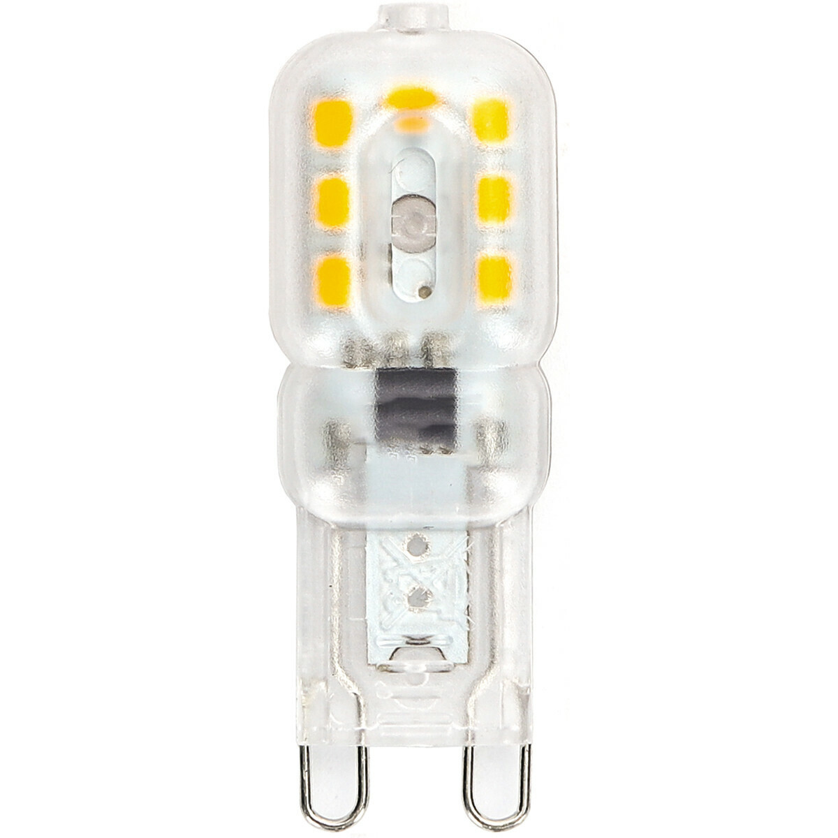 LED Lamp - Velvalux - G9 Fitting - Dimbaar - 3W - Helder/Koud Wit 6000K - Transparant | Vervangt 32W