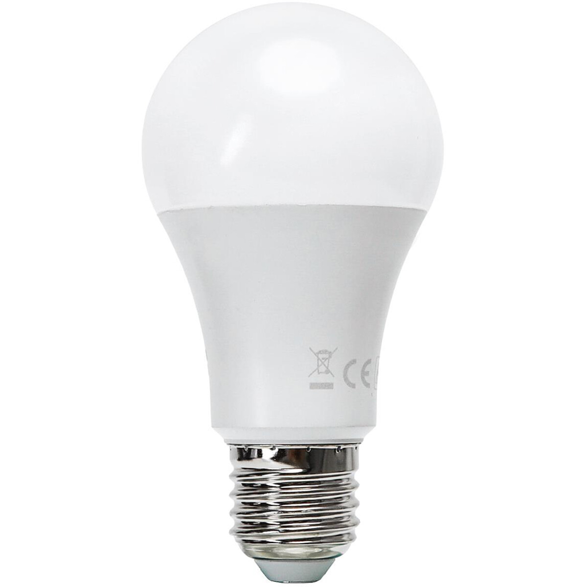 LED Lamp - Smart LED - Aigi Exona - Bulb A60 - 9W - E27 Fitting - Slimme LED - Wifi LED - RGB + Aanpasbare Kleur - Mat Wit - Glas product afbeelding
