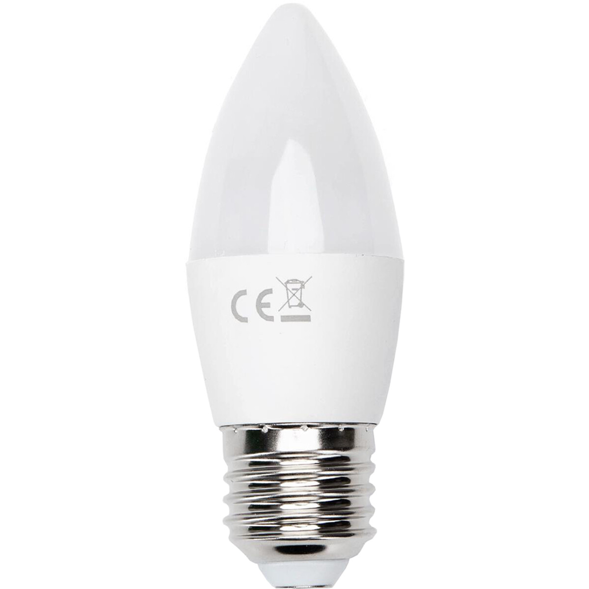 LED Lamp - Smart LED - Aigi Exona - Bulb C37 - 7W - E27 Fitting - Slimme LED - Wifi LED - Aanpasbare