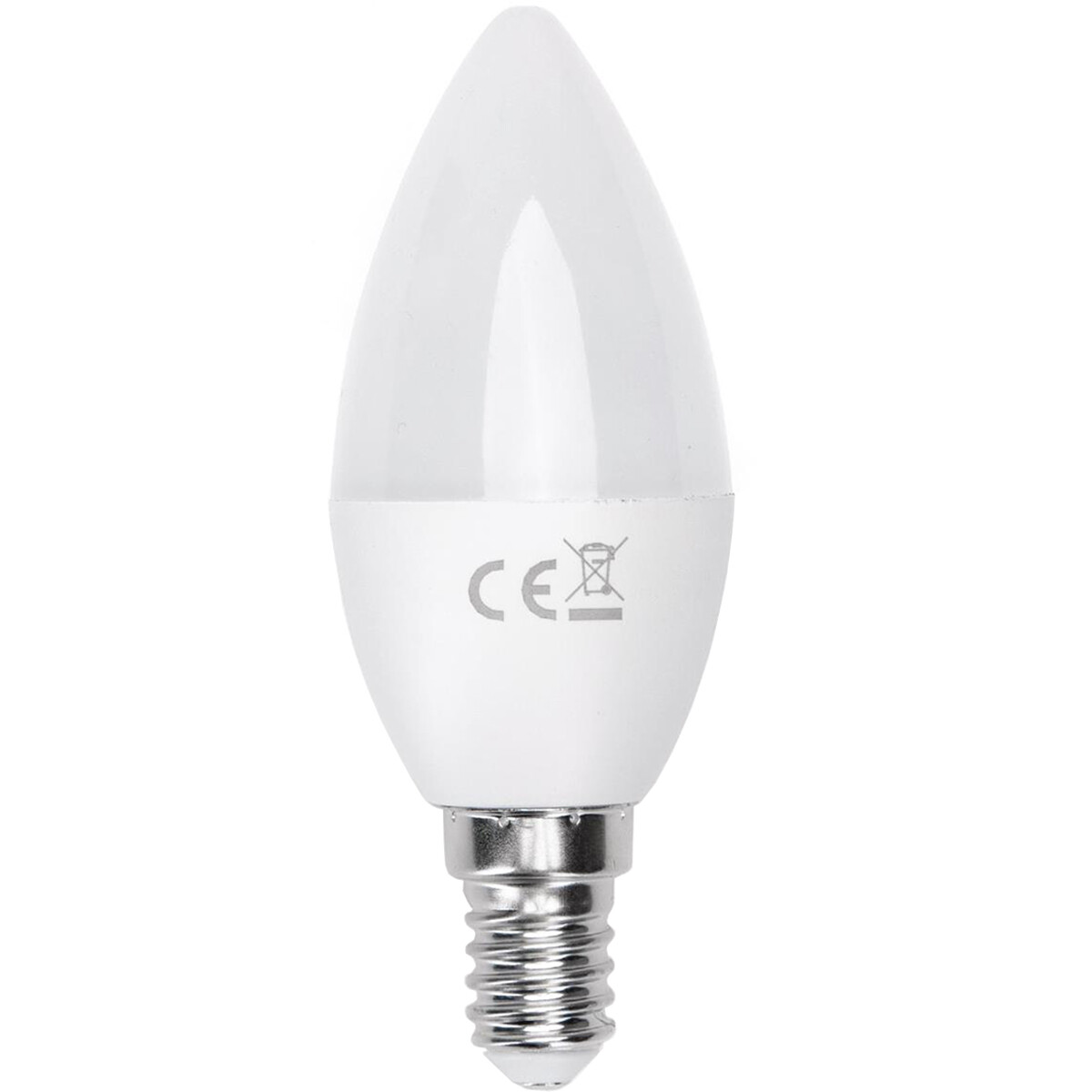LED Lamp - Smart LED - Aigi Kiyona - Bulb C37 - 7W - E14 Fitting - Slimme LED - Wifi LED - Aanpasbar
