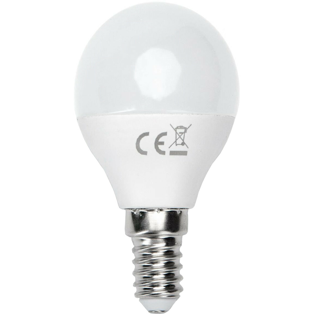 LED Lamp - Smart LED - Aigi Kiyona - Bulb G45 - 5W - E14 Fitting - Slimme LED - Wifi LED - RGB + Aan