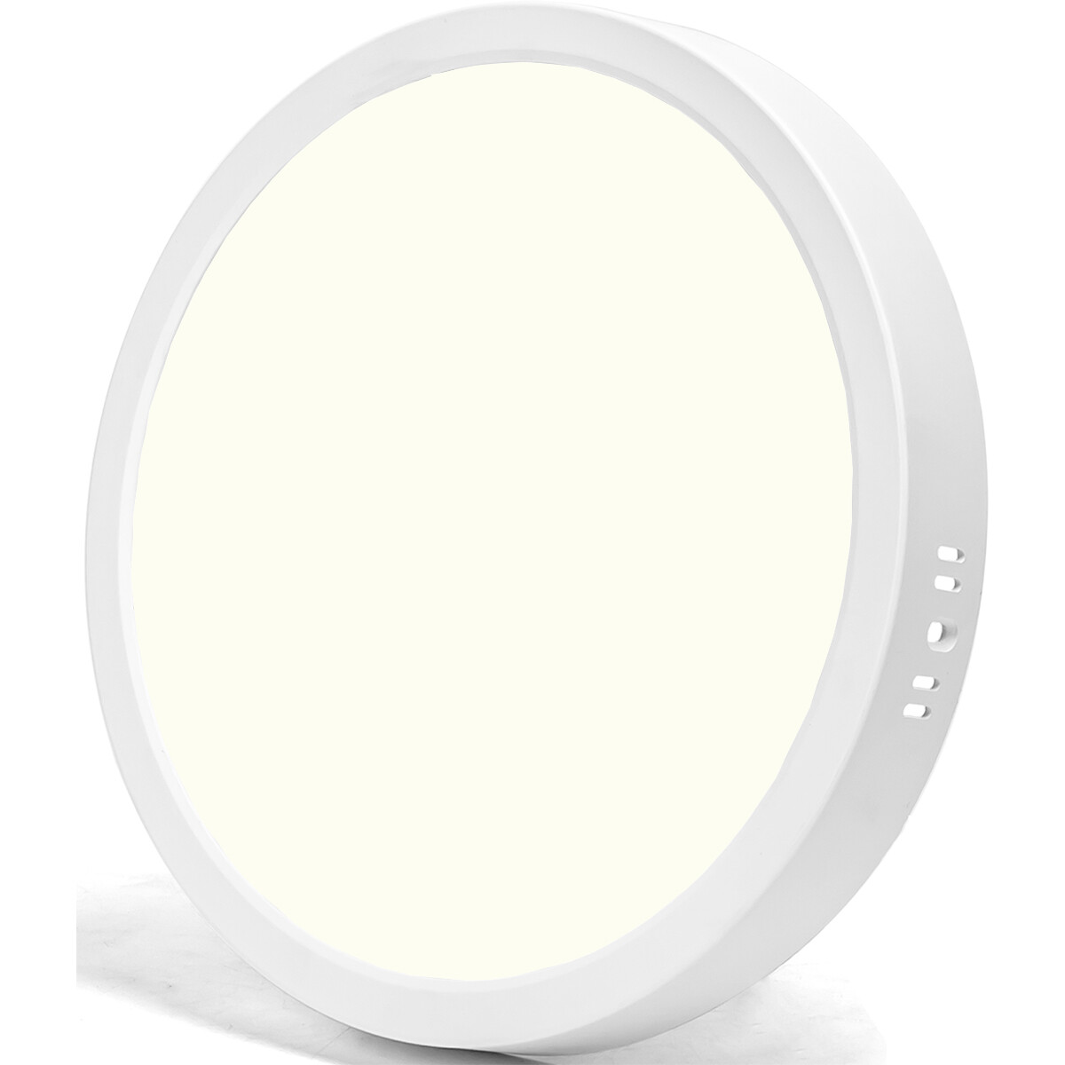 LED Paneel - Downlight - Aigi - Natuurlijk Wit 4000K - 24W - ?30 - Opbouw - Rond - Wit - Flikkervrij