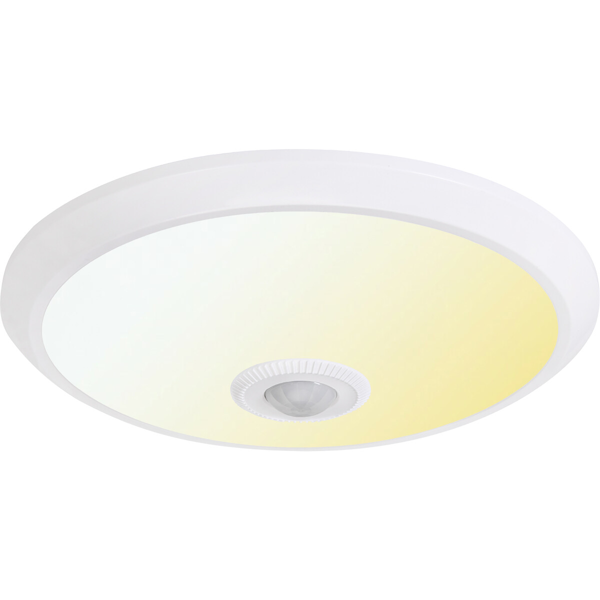 LED Plafondlamp met Sensor + Dag en Nacht Sensor - Kozolux Crimpy - 20W 1500lm - Aanpasbare Lichtkle
