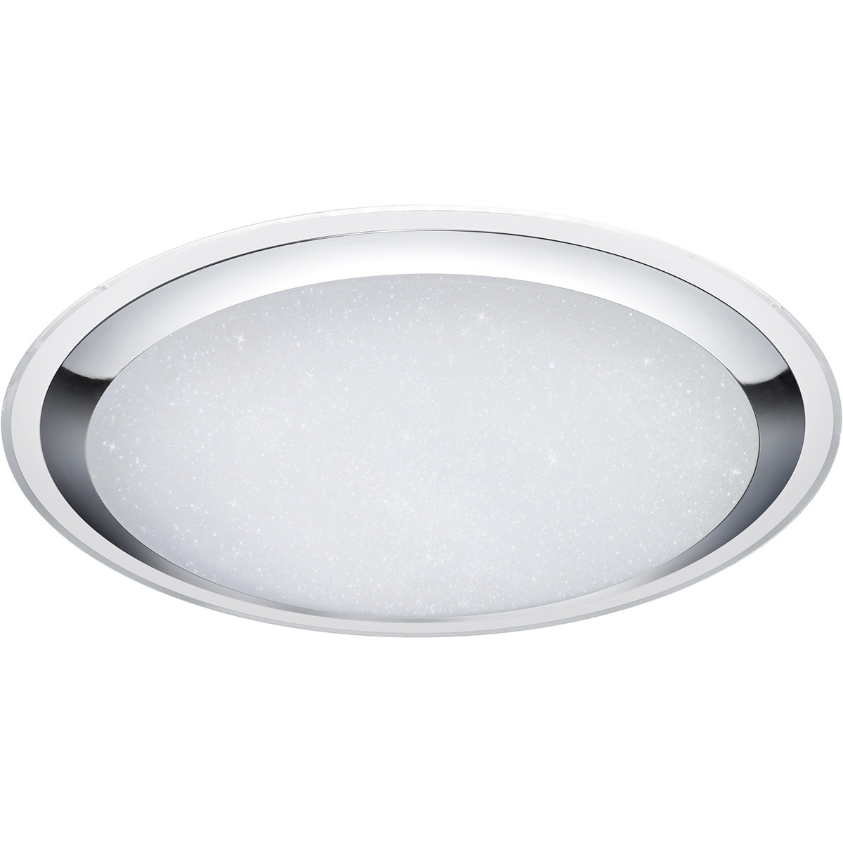 LED Plafondlamp - Trion Mikany - 95W - Aanpasbare Kleur - Dimbaar - Afstandsbediening - Rond - Mat Wit product afbeelding