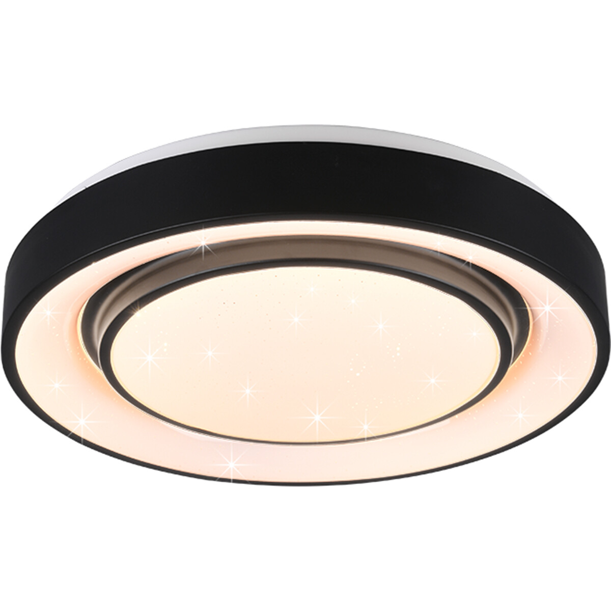 LED Plafondlamp WiZ - Smart LED - Plafondverlichting - Trion Monan - 20W - Aanpasbare Kleur - RGBW -