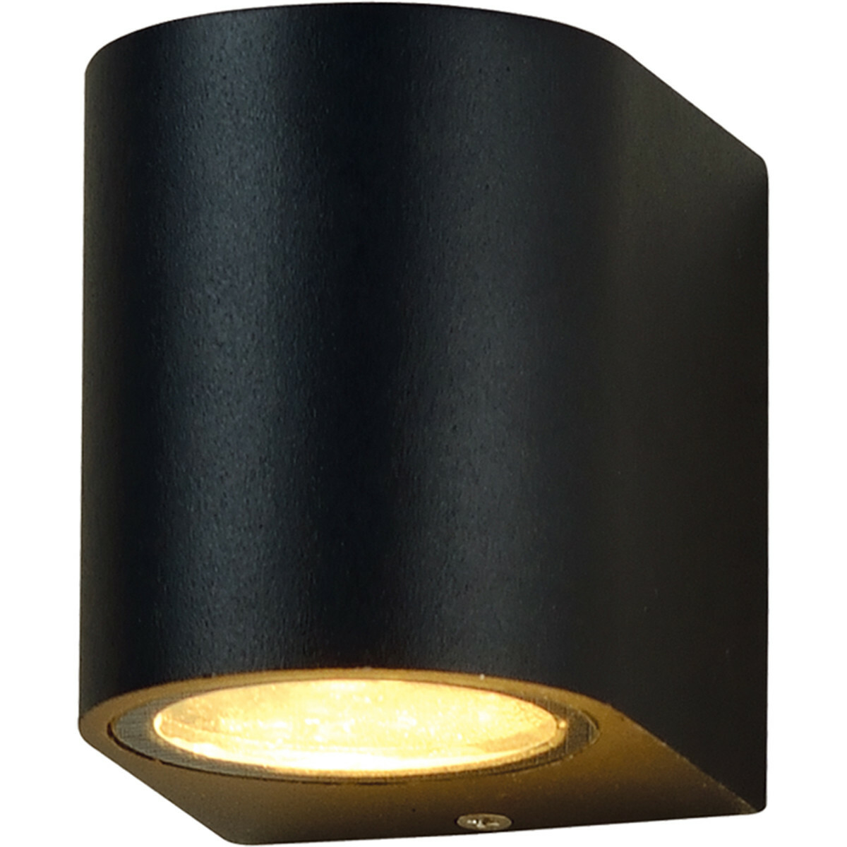 LED Tuinverlichting - Buitenlamp - Prixa Hoptron - GU10 Fitting - Rond - Mat Zwart - Aluminium - Phi