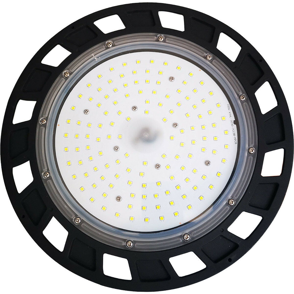 LED UFO High Bay - Aigi Uvomi - 100W - MEAN WELL Driver - Magazijnverlichting - Helder/Koud Wit 5700