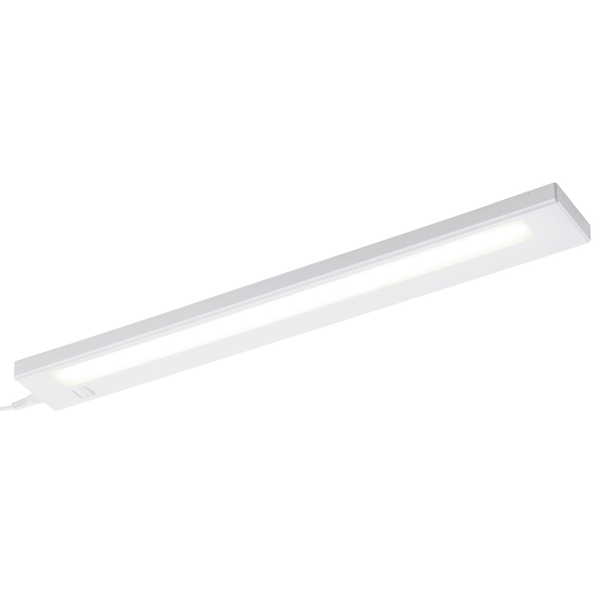 LED Keukenkast Verlichting - Trion Alyna - 7W - Koppelbaar - Warm Wit 3000K - Rechthoek - Mat Wit product afbeelding