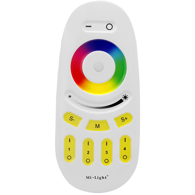 Mi-Light MiBoxer Smart Touch Afstandsbediening RGB+CCT 4 Zone Mat Wit
