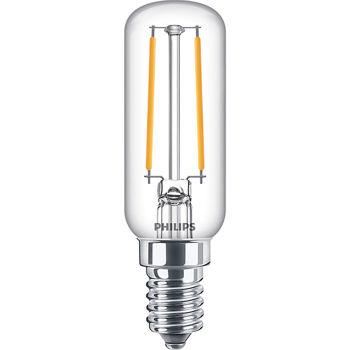 PHILIPS - LED Lamp - CorePro Tube Filament 827 T25L - E14 Fitting - 2.1W - Warm Wit 2700K | Vervangt