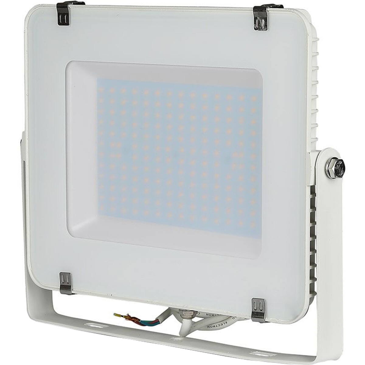 LED Bouwlamp 150 Watt - LED Schijnwerper - Viron Hisal - Helder/Koud Wit 6400K - Waterdicht IP65 - M