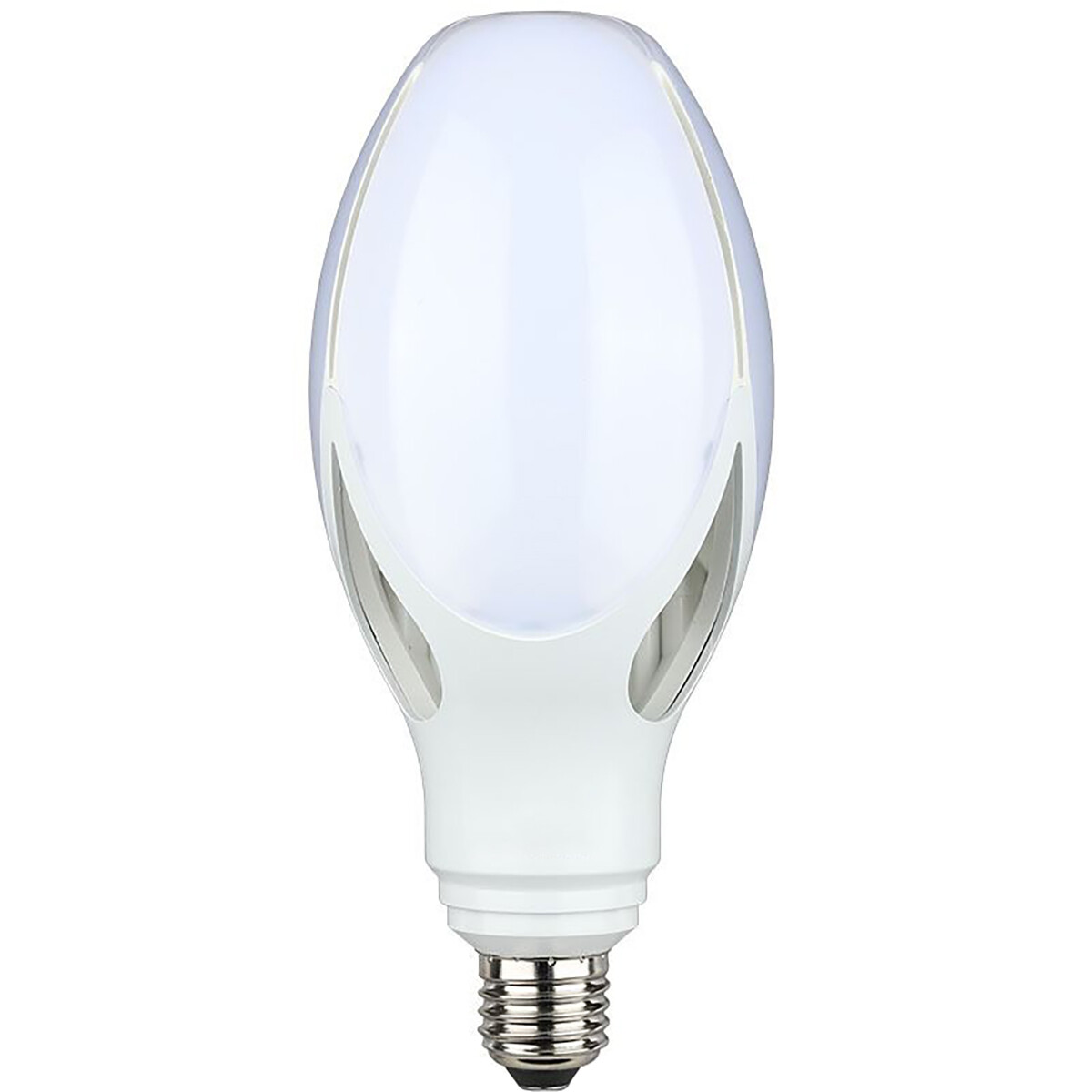 LED Lamp - Viron Anton - Bulb - E27 Fitting - 36W - Helder/Koud Wit 6400K - Mat Wit - Aluminium - SA