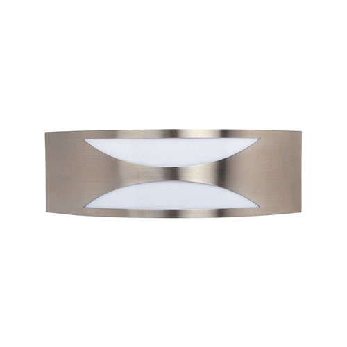 LED Tuinverlichting Buitenlamp Manipu 3 Wand RVS E27 Vierkant